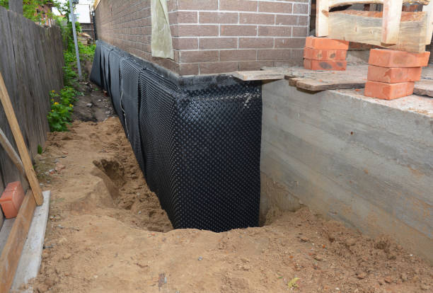 Happy homeowners after waterproofing job in Wynnewood